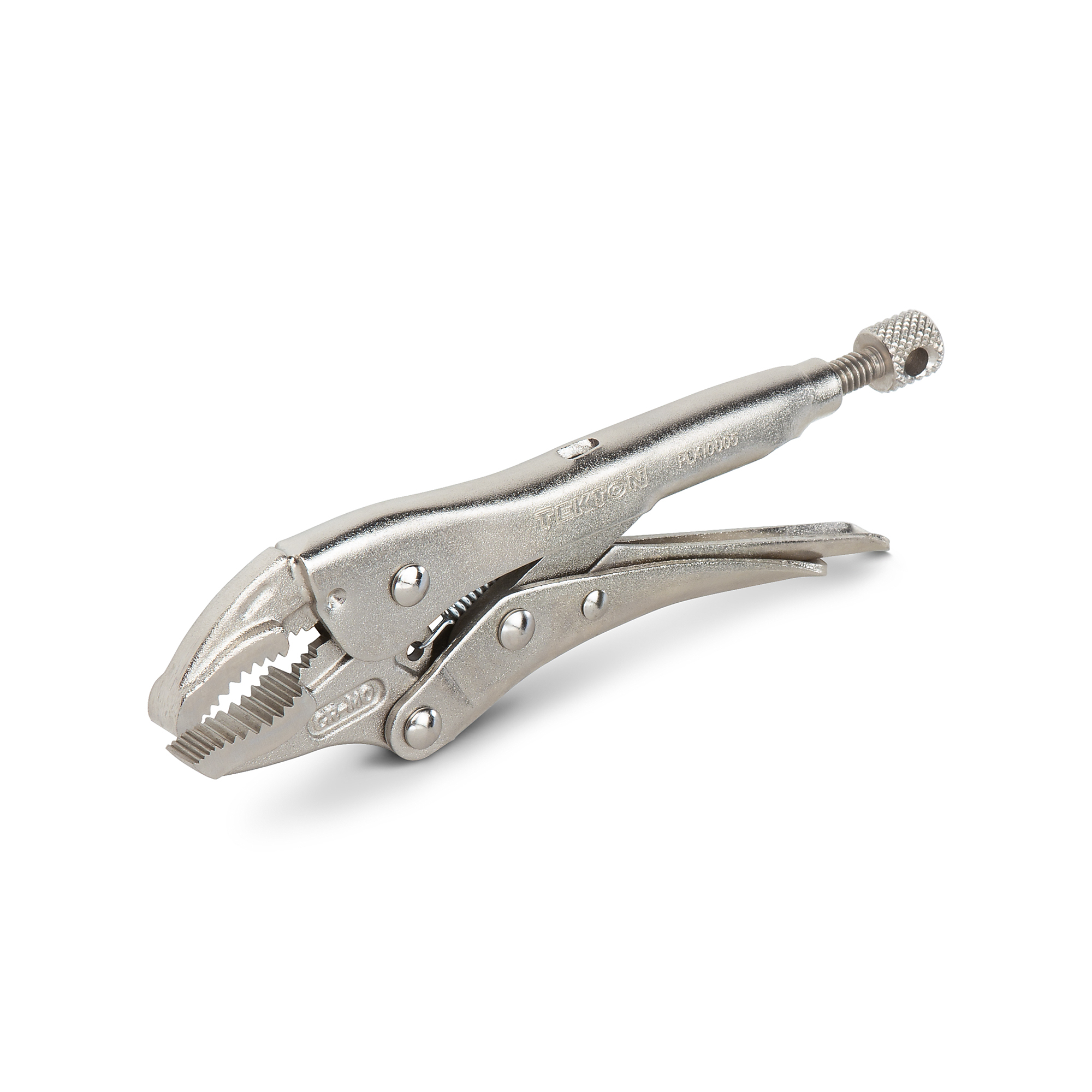 TEKTON 5 Inch Curved Jaw Locking Pliers | PLK10005